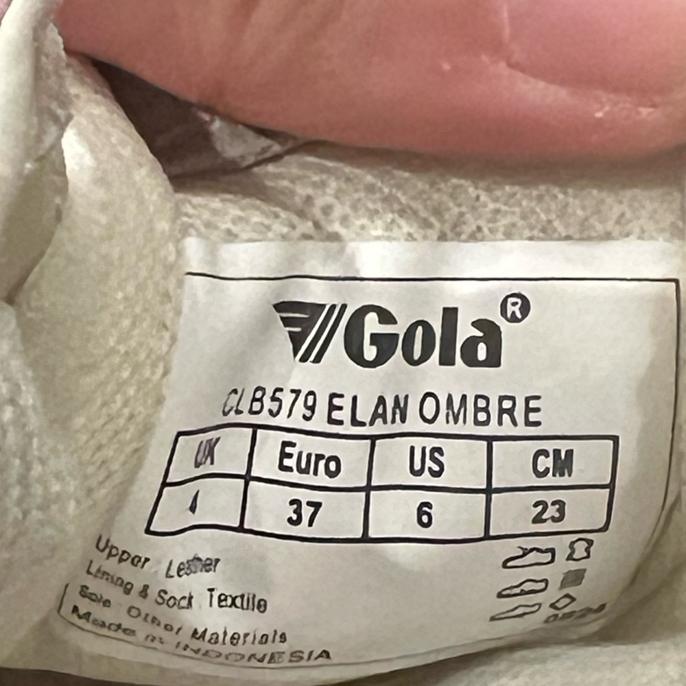 Gola Elan Ombre Sneakers sz 6 - Picture 5 of 5